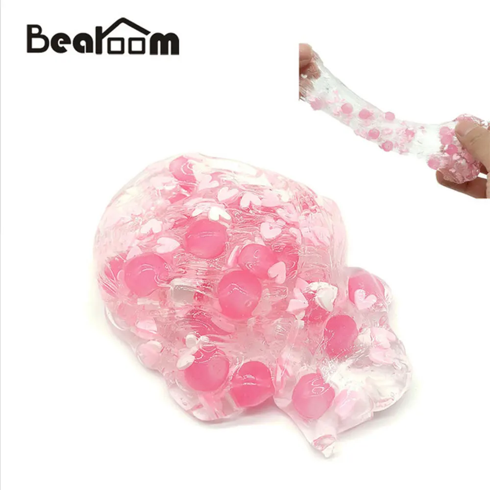 Bearoom слизь Полимерная глина обучения Образование игрушечные лошадки жемчуг