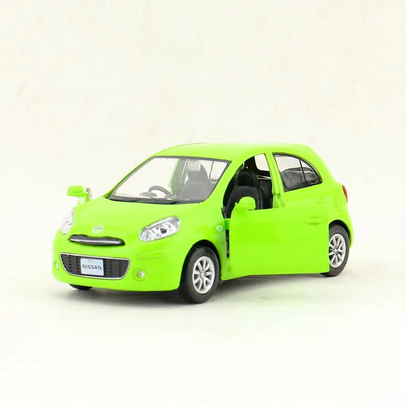 1 шт. 1:28 12 см deliacy RMZ City Nissan Micra Автомобильная игрушка/машинка Весы Модель автомобиля мальчик игрушка подарок