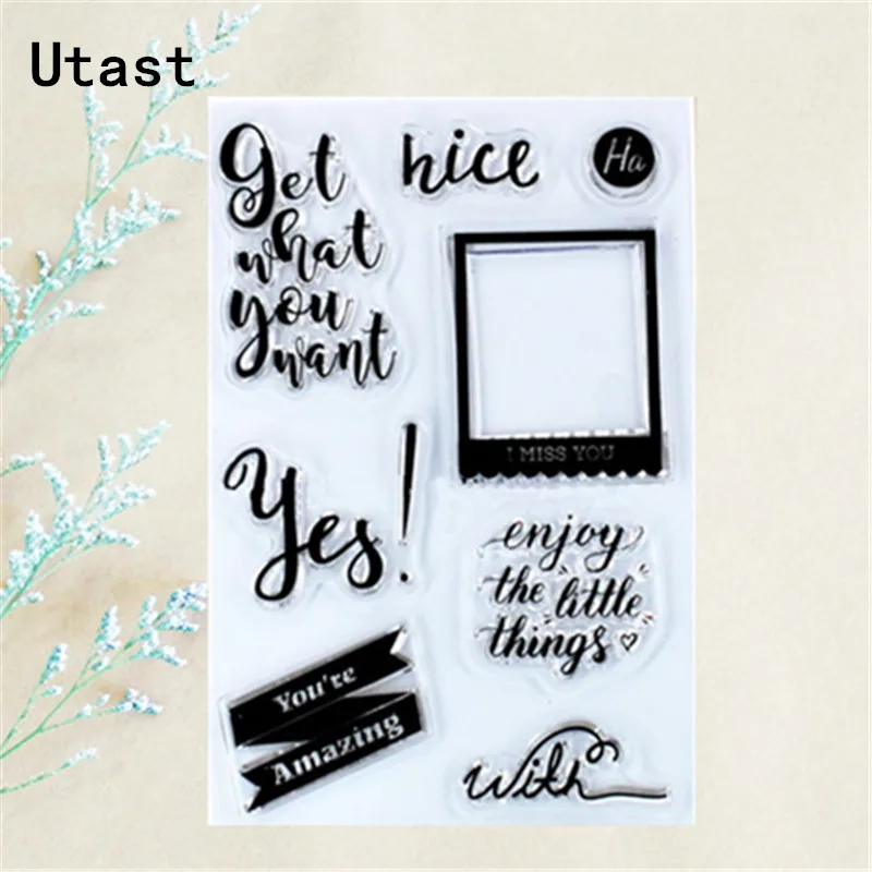 get-what-you-want-niceYou-re-Amazing-Scrapbook-DIY-photo-cards-rubber-stamp-clear-stamp.jpg_640x640_副本