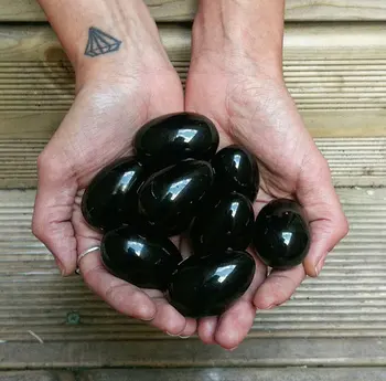 

Rose,Obsidian UnDrilled Yoni Eggs, Kegel Exercise, Tantra, After Birth Care, PMS, Menopause, Medium,Shakti Egg, Self Healing,1Ps