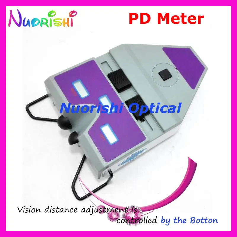 9D похожие Essilor Тип Цифровой PD метр pupillometer зрачка метр линейка LED целевой лампа внутри