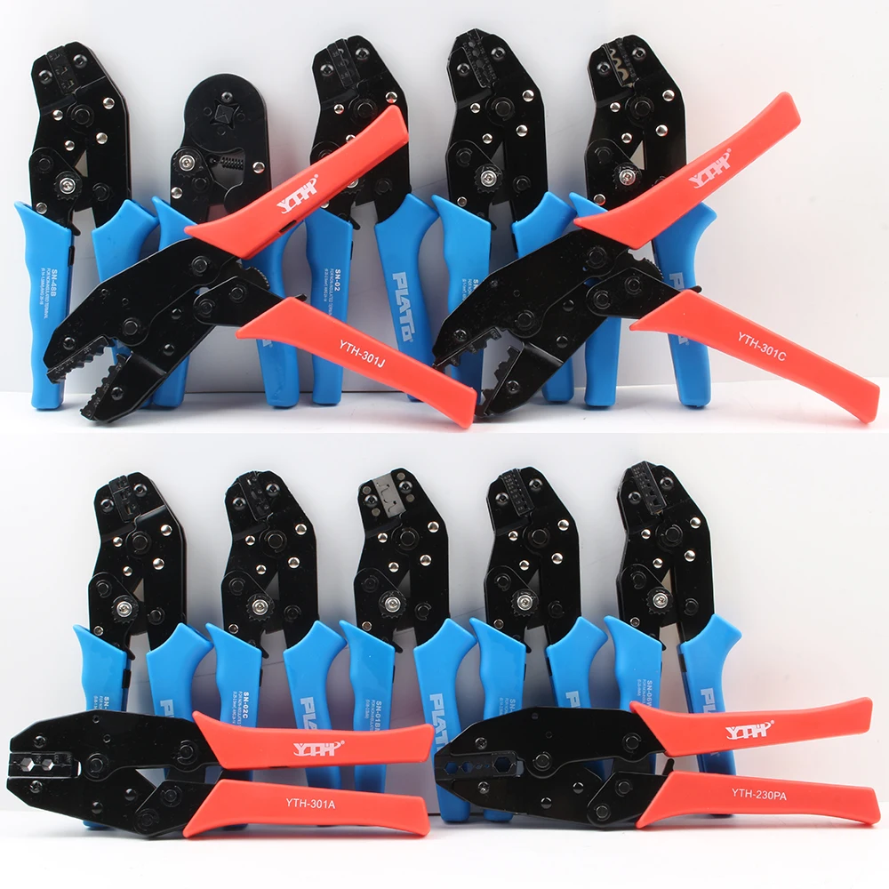 

SELF-ADJUSTABLE MINI-TYPE CRIMPING PLIER 0. 68MM2 Pliers hand tools terminals OrangeYTH-301C Blue SN-01C handhold tool
