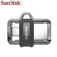 Флеш-накопитель sandisk OTG Micro Usb 32 Гб U диск двойной накопитель 16 ГБ USB флеш-накопитель 128 Гб карта памяти USB 3,0 64 Гб Высокое качество