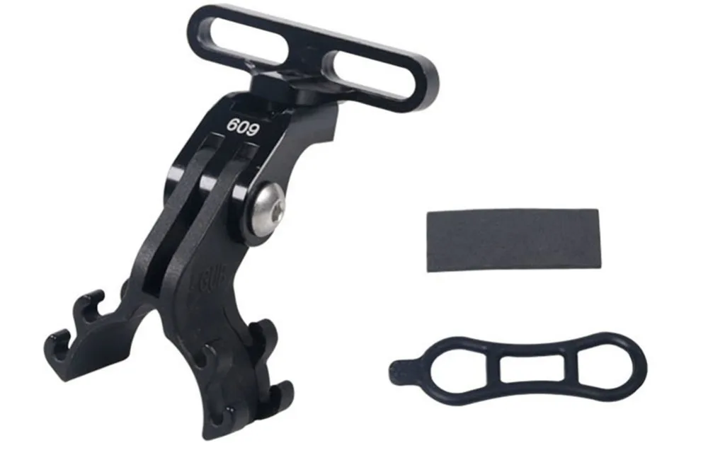 GUB 609 Aluminum Bike Holder Adapter for GoPro Camera And Flashlight Lamp Holder Bicycle Stem Mount Accessory Digital Cameras 
