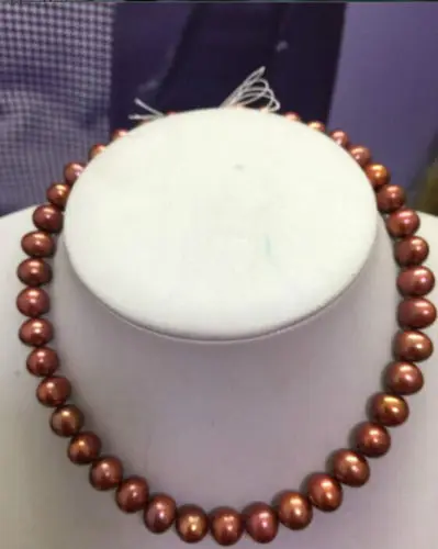 

Jewelr 004268 huge 11-12mm chocolate south seas pearl necklace
