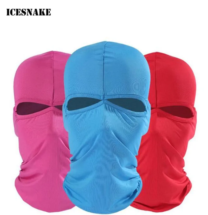 

ICESNAKE 2 Hole Balaclava Hat Hunting Motorcycle Cycling Headwear Military Tactical War Game Face Full Mask