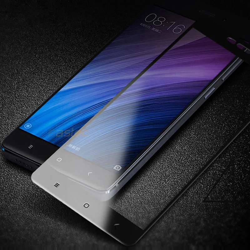 MOCOLO 2.5D Arc Edge Full Cover Tempered Glass Screen Protector for Xiaomi Redmi Note 4/Note 4X