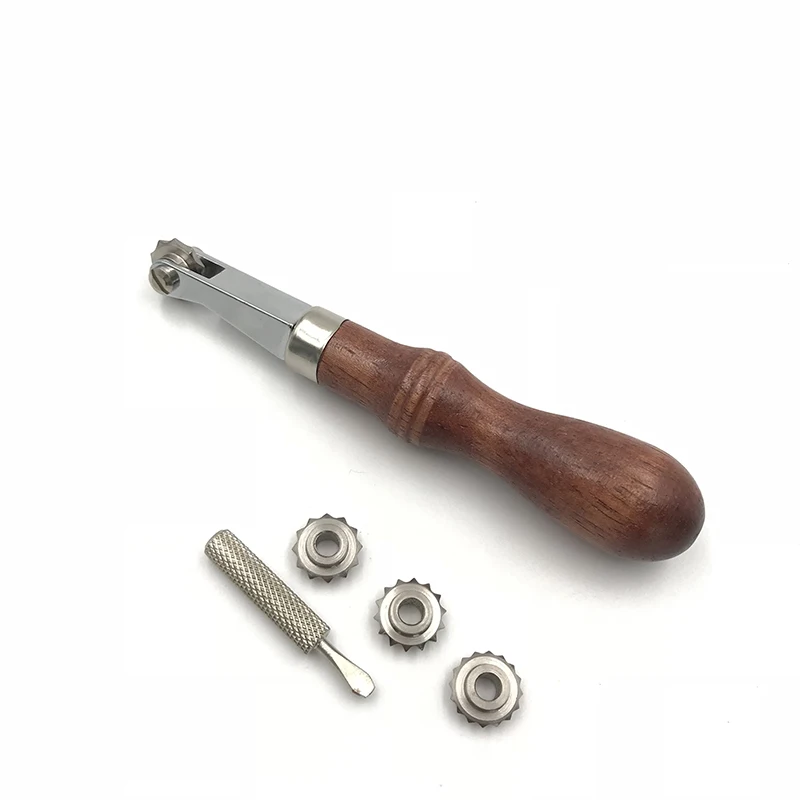 Stainless Steel 3mm 4mm 5mm Hole Spacing Leather Tool Wheel Punches Stitching Punch Tool Wheel