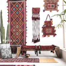 Iran ручной галстук шерсть проходу B& B ковер Land Pad небольшой гобелен модель сумка для хранения, для дома подвесной Decorationgc193kilimyg40