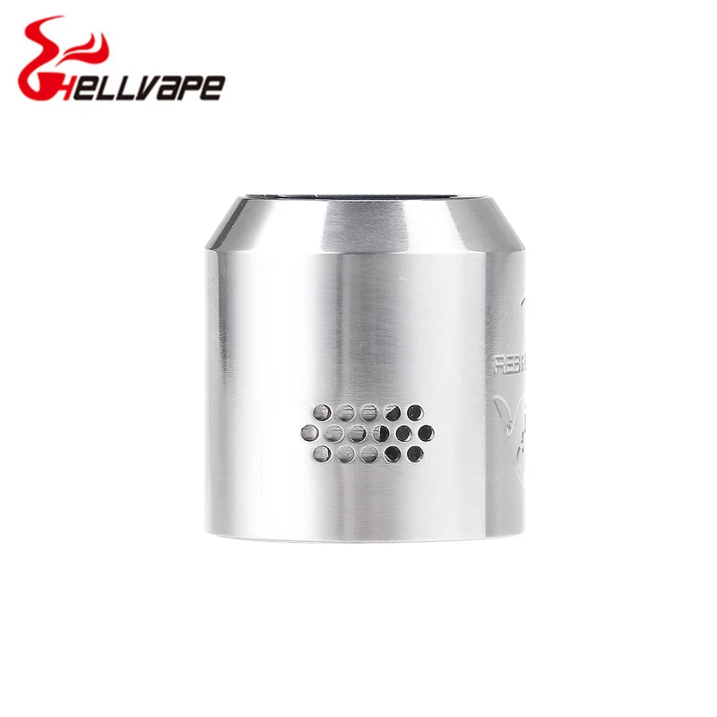 Hellvape Rebirth RDA Vape Tank 24 мм 810 Cobra капельный наконечник с одной катушкой регулируемый