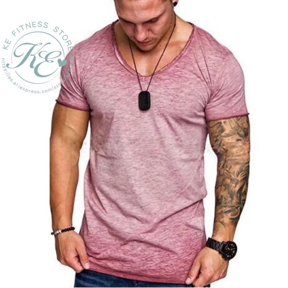 Для мужчин Camiseta Modelo de verano манга corta cuello redondo camiseta уступает de los hombres camisa Спортивная футболка модные, пикантные
