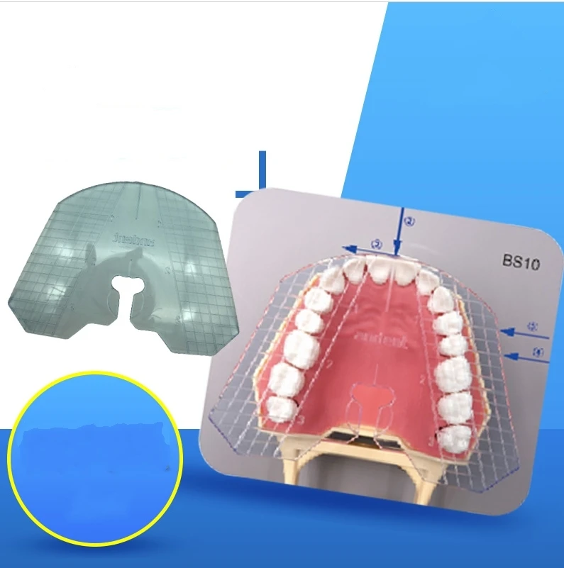 1 шт. Стоматологическая лаборатория Стоматологическая Пластиковая направляющая пластина расположение зубов на протез акриловая работа