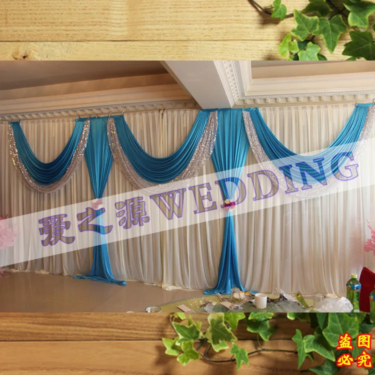 wholesale-and-retail-10x20-white-and-aqua-wedding-stage-...