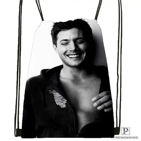 Custom supernatural 01 Drawstring Backpack Bag Cute Daypack Kids Satchel Black Back 31x40cm 180611 01 30