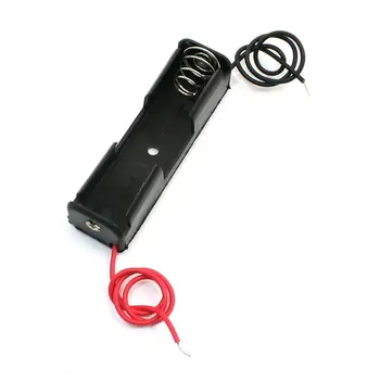 

Single Side 1.5V AA Battery Case Holder Case - Black