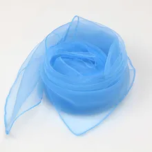 Представление в детском саду маленькие шарфы Танцевальное представление детский маленький шарф квадратное полотенце сплошной цвет наждачная бумага