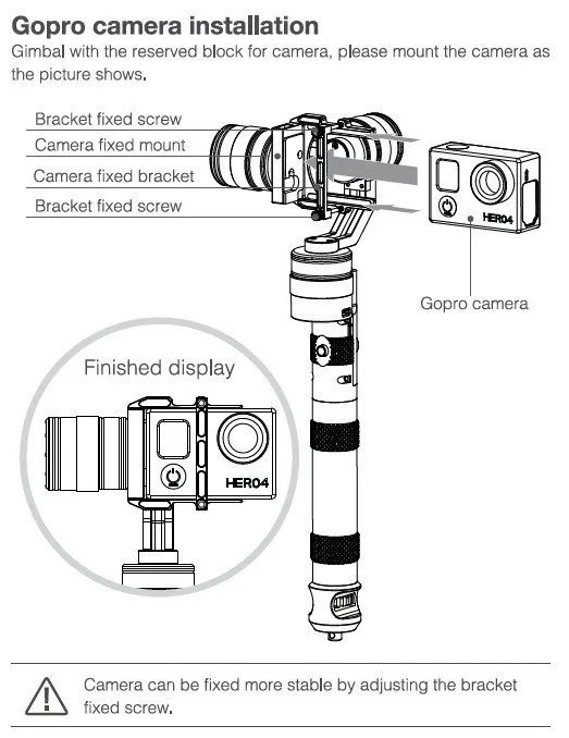 Famoushobby Marcia-pro DYS 3 оси Magic Gopro BL Gimbal с 32 бит Alexmos/кодировщик опция