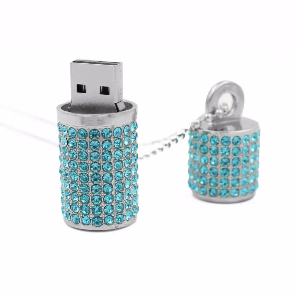 Цветной серебристый usb флеш накопитель 4G 8G 16G 32G U дисковый цилиндр бамбуковая