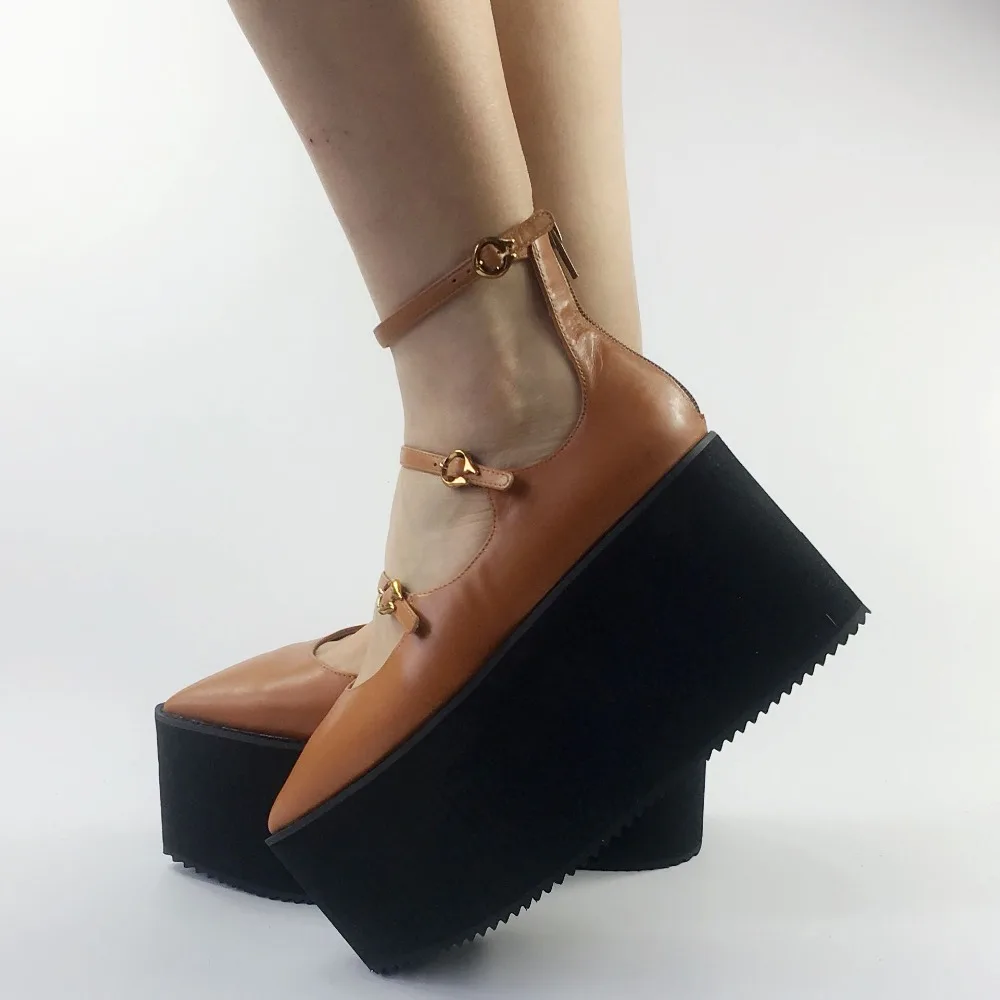 Womens-Leisure-Lolita-Thick-Platform-Sandals-Wedge-Shoes-Pointed-Toe-Gladiator-Lolita-Heels-Shoes-Buckle-Strap-1