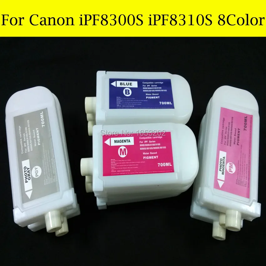 Canon PFI-704 iPF8300 iPF8310S 8Color 700ML 2