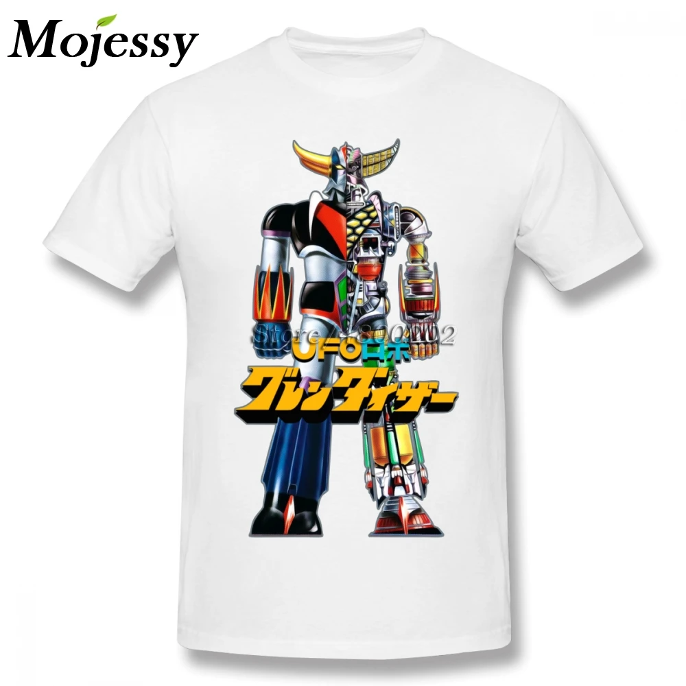 Mazinger Z UFO робот Grendizer футболка для мужчин плюс размер 5XL командный Топ