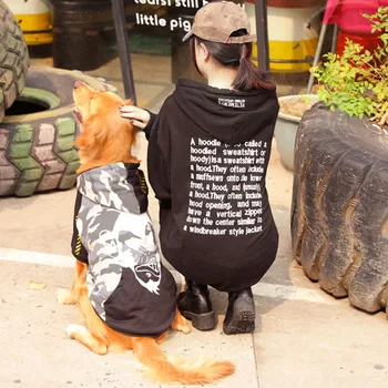 

Cool Monkey Face Winter Fleece Big Large Dog Coat Warm Jacket Dog Hoodie Vest Puppy Pet Sport Clothes Golden Retriever Bulldog