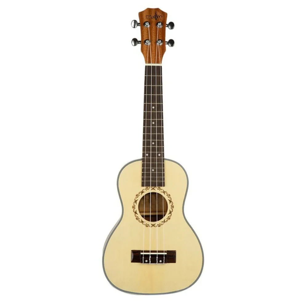 

Professional Wooden Ukulele Seal Edge Four String Guitar Mahogany Four Wire Ukulele Stringed Instrument For Beginner