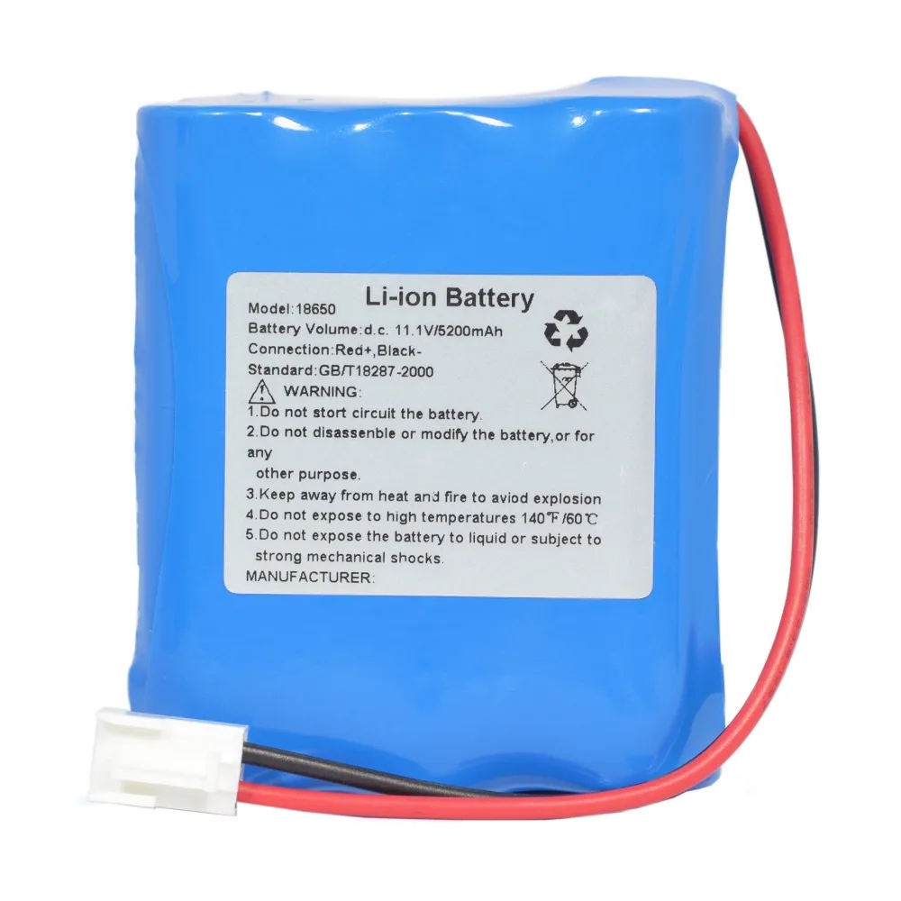 

5200mAh New Electrocardiogram machine battery for Guoteng GT9003F