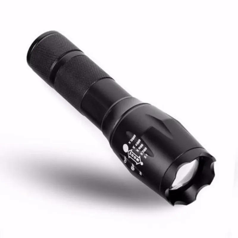 

1 PC E17 XM-L T6 3800LM Aluminum Waterproof Zoomable LED Flashlight Torch light for 18650 Rechargeable Battery or AAA