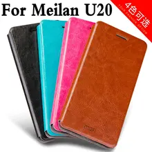 Для Meizu U20 ультра тонкий Mofi люкс ПУ флип чехол Кожаный чехол для Meizu U20 meilan U20 5.5 дюймов стенд Функция чехол MR1