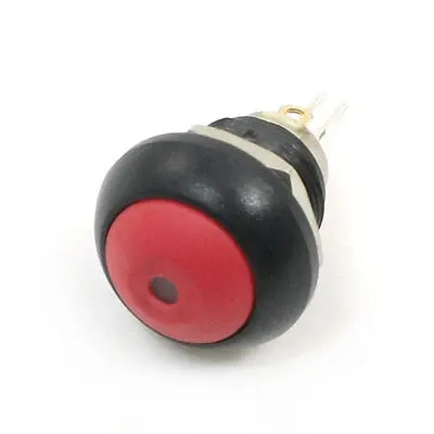 

DC 36V 2A Red Illuminated LED 12mm Momentary Pushbutton Switch 1NO