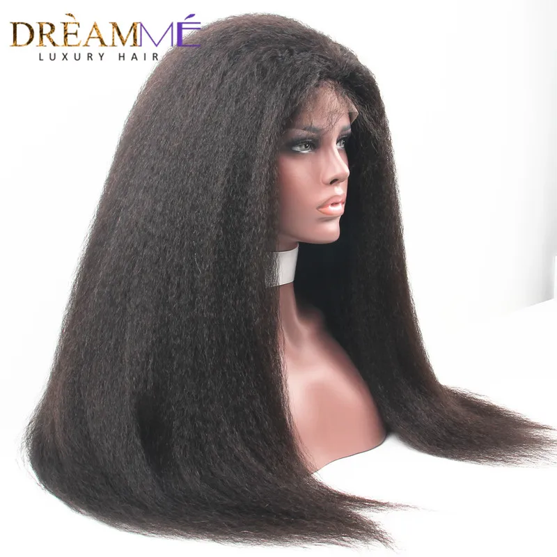 kinky straight human hair wigs (4)