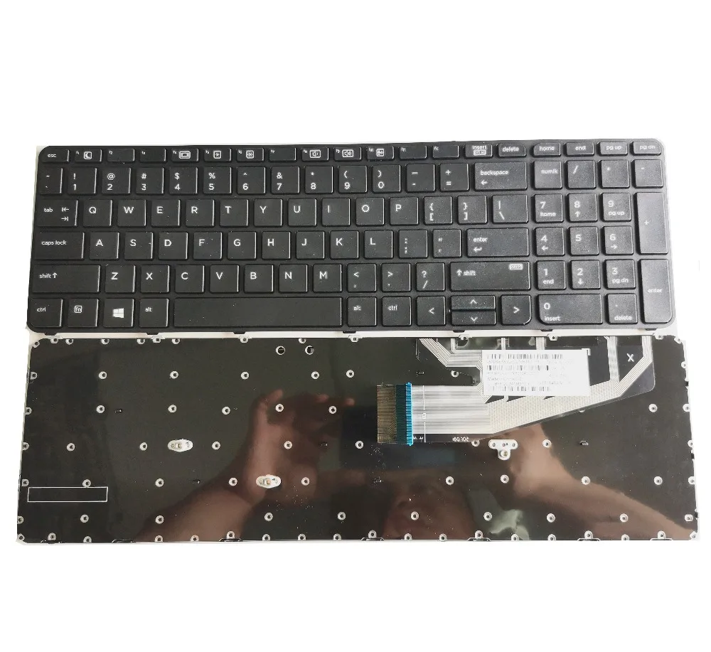 Новая Оригинальная Черная Клавиатура для ноутбука HP 450 455 G3 G4 650 G2 837549-001 827028-001 100%