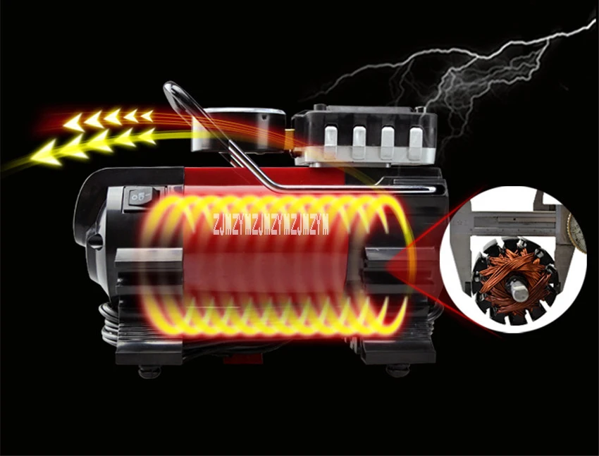 X1381 12 в автомобильный воздушный компрессор предустановленный воздушный насос воздушный компрессор домашний надувной насос цифровой/механический автомобильный шиномонтажный насос