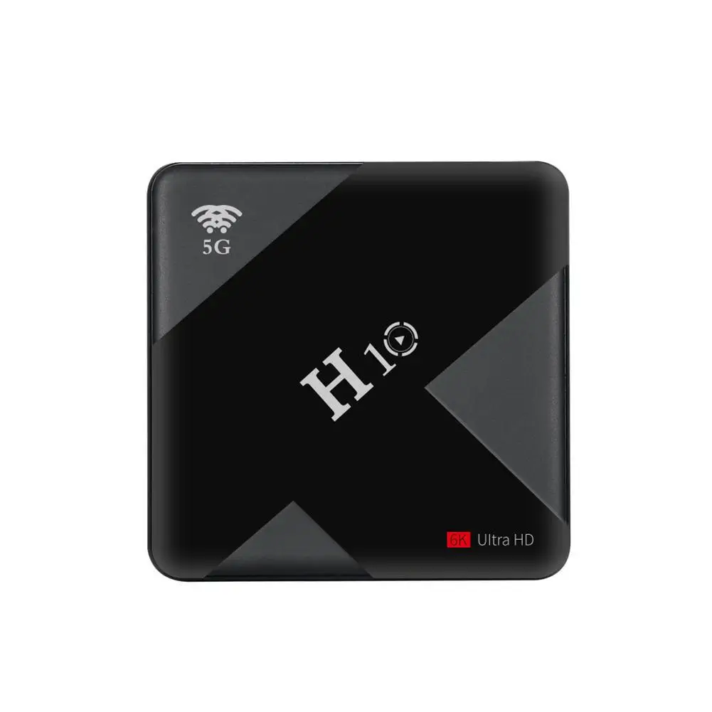 

1PCS H10 TV BOX 6k HD H6 Chip for Android 9.0 Box Versatile And Latest Android 9.0 Operating System
