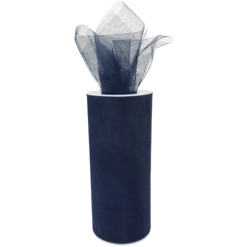 

(1 roll) 6inch*25Yards DIY Fabric Tulle Spools and Rolls Wedding Birthday Celebration Holiday Party Decorations