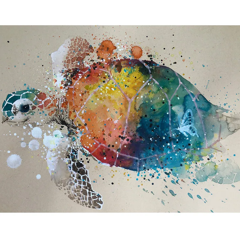 

5D Diamond Painting Turtle Cross Stitch DIY Diamond Embroidery Patterns rhinestones Diamond Mosaic Kits Pictures home deocr
