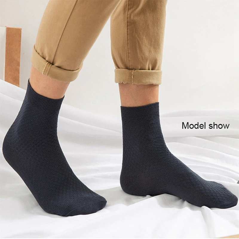 Мужские носки бамбук 10 пар дышащие мужские носки дезодорант подарки для мужчин счастливые мужские носки дезодорирующие бизнес носки