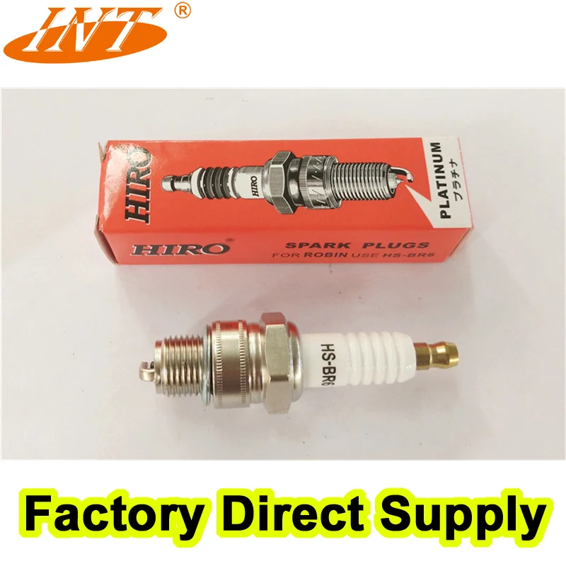 4pcs spark plug HS BR6 for R42CF R42F R44F W4AC W7AC WR7A WR7AC NR15C