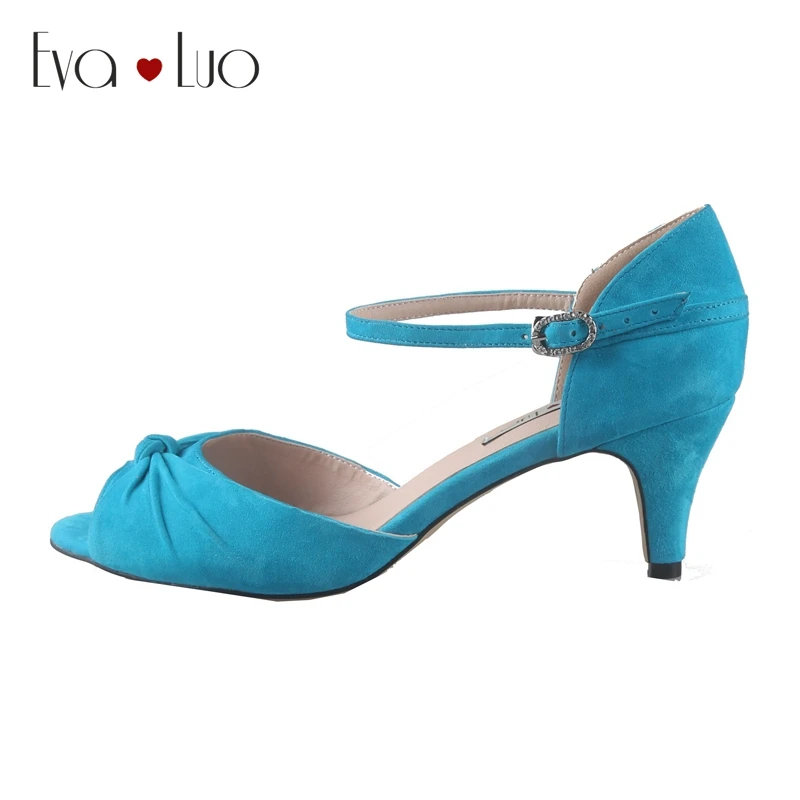 blue suede wedding shoes