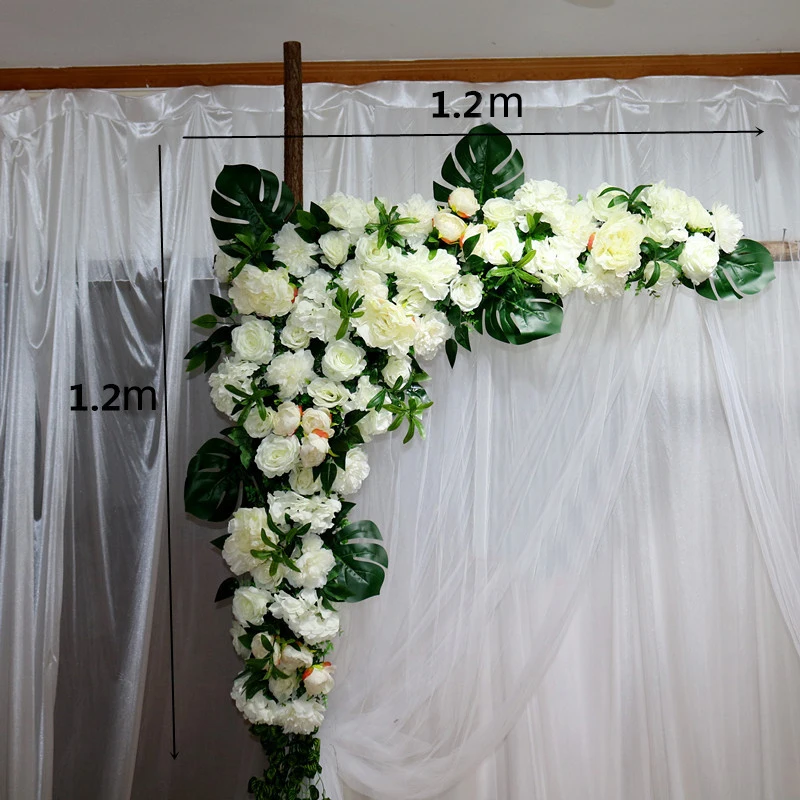 1 шт. 120 см свадебная АРКА, ряд цветов, цветочные искусственные цветы, настенный Свадебный сценический фон, домашний декоративный искусственный цветок, дисплей - Цвет: style 5