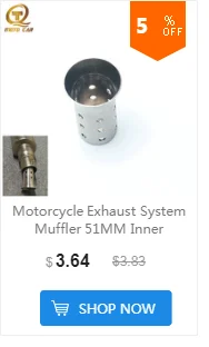 1" мотоциклетная выхлопная труба Muffer универсальная 45 мм Хром Черный Escape для Yamaha Harley-Davidson Ретро Винтаж Dirt bike старый