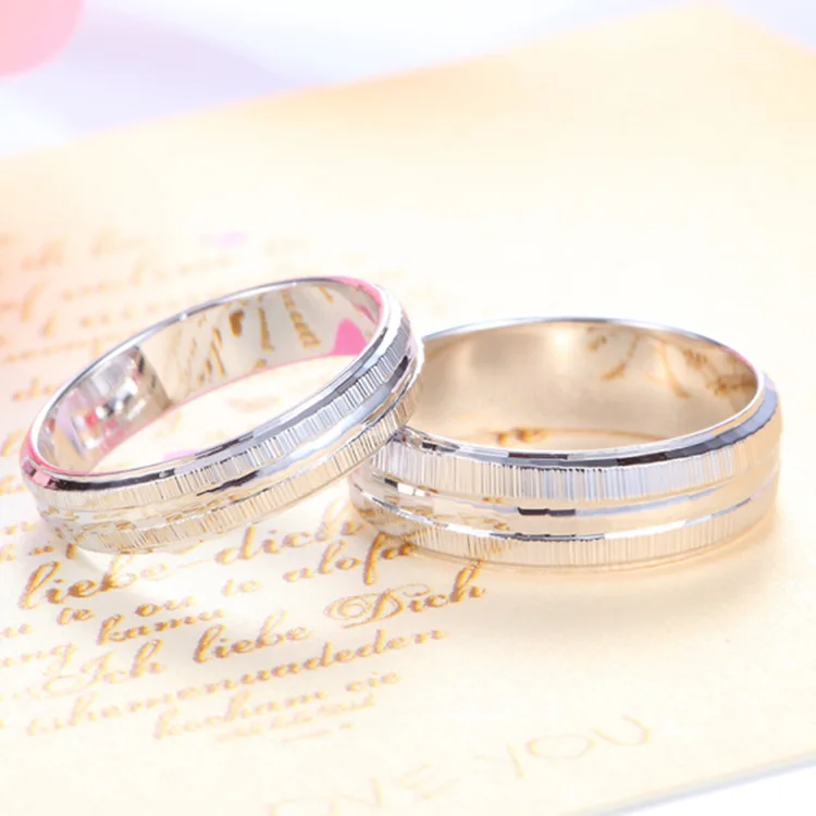 Обручальные кольца Love Promise для мужчин и женщин Свадебные обручальные украшения