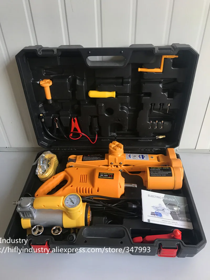 High Quality Auto Jack Electric Jack Kit Impact wrench Safety hammer