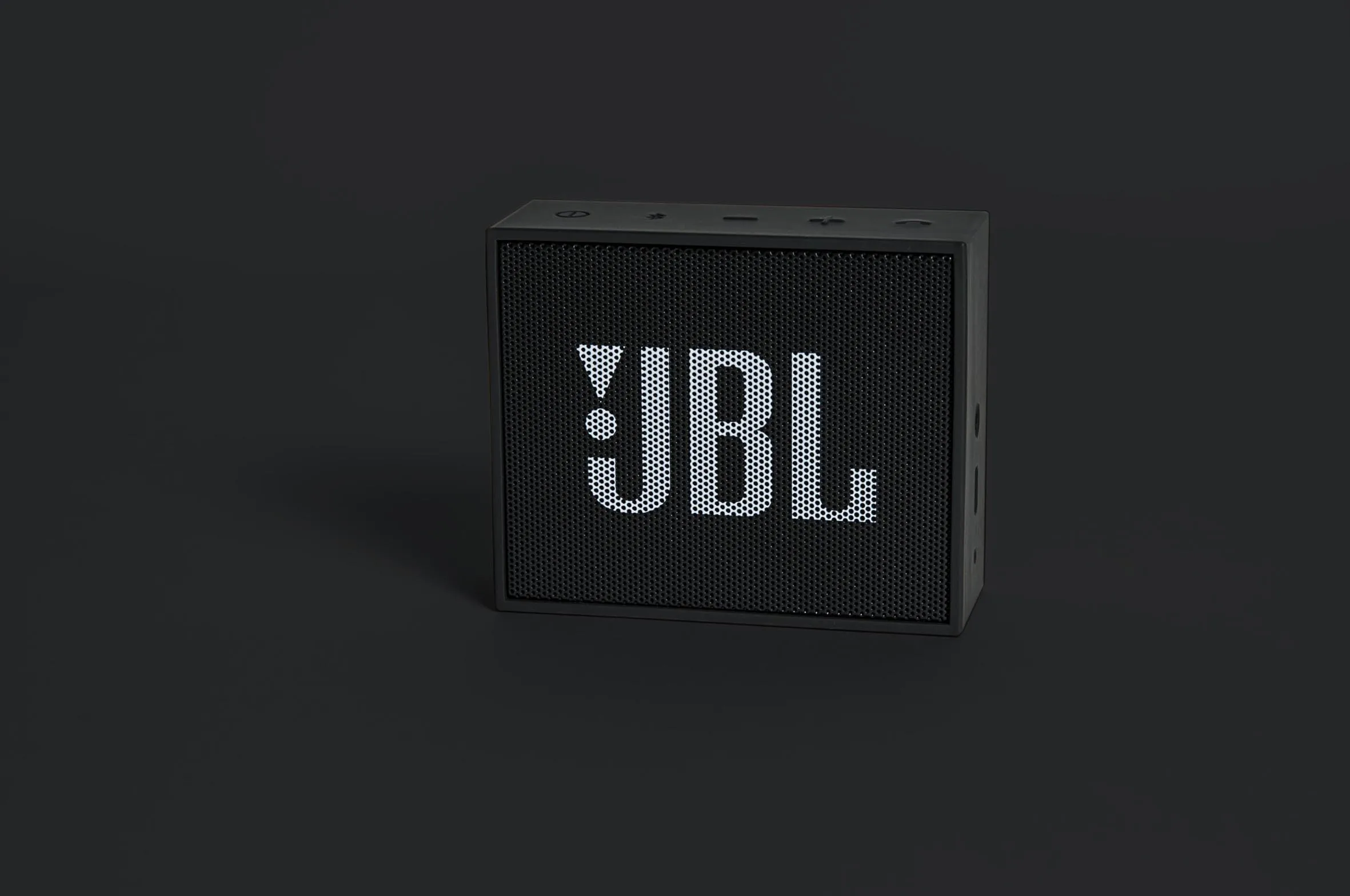 JBL GO music BRIC беспроводной Bluetooth динамик открытый портативный мини колонки Bluetooth аудио сабвуфер - Цвет: Черный