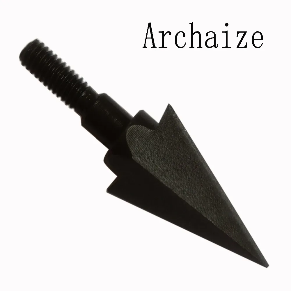 

Archaize barb Steel Broadheads 125 Grain Arrow Heads Tips Arrow Points Archery Hunting 6pack