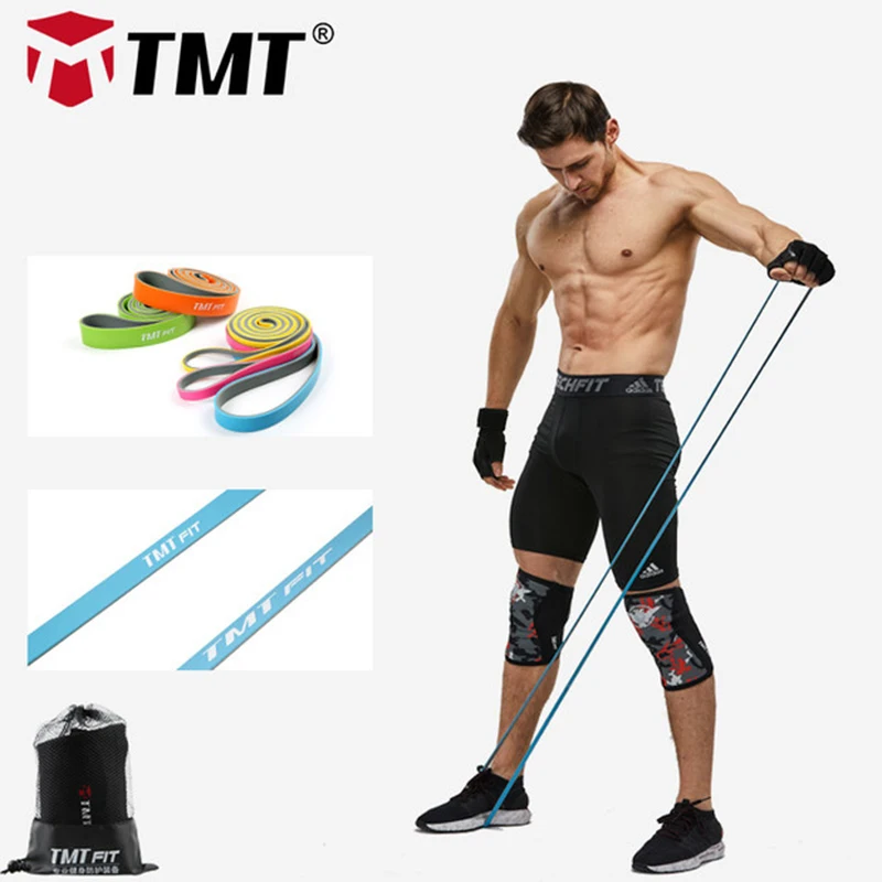 

TMT Fitness Resistance Band Workout for Legs Training Exercise Elastic Bands Expander for Lose Weight Equipment Yoga Sports 2.8M