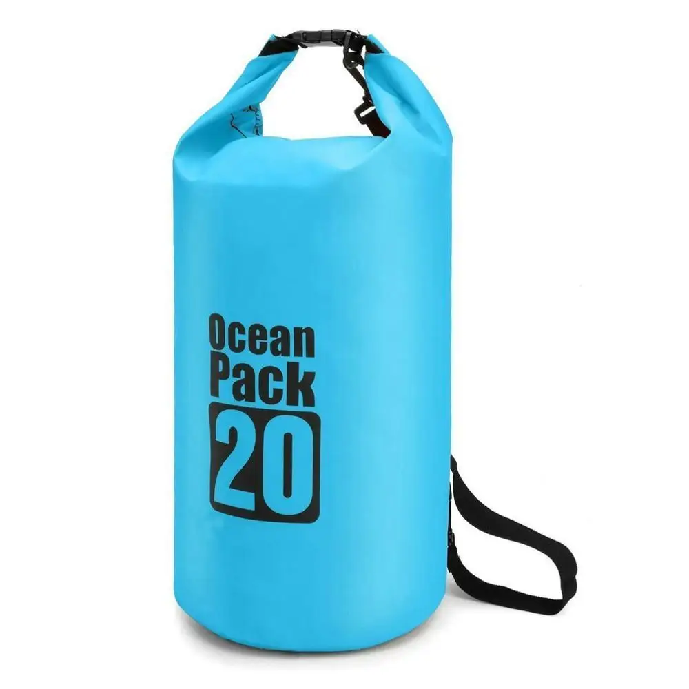Bluegoog Waterproof Dry Bag 2L/5L/10L/20L/30L Durable and Lightweight Ocean Pack Sack for Floating