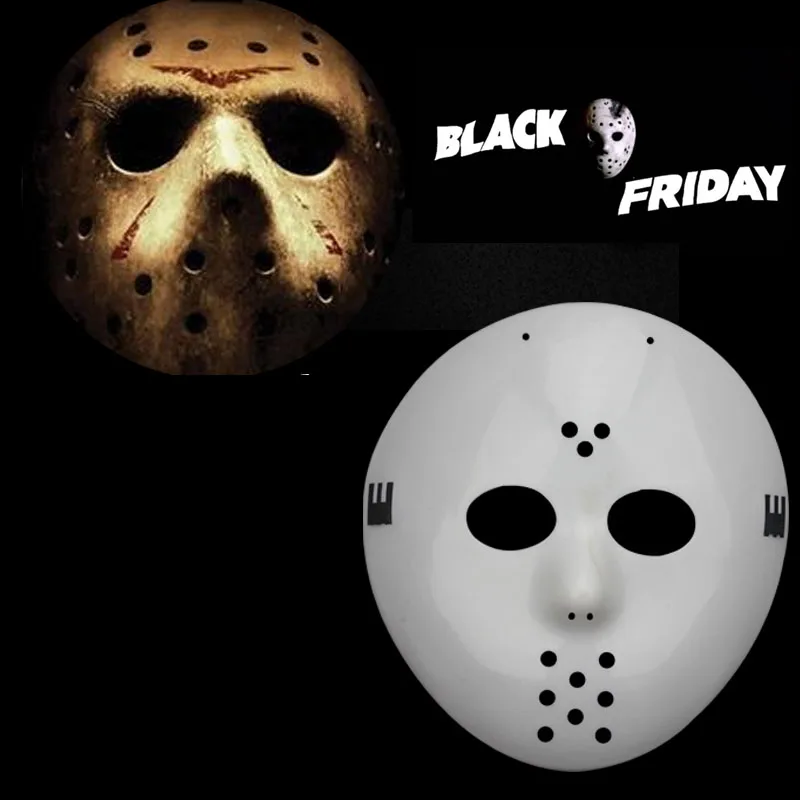 New 3 Holes White Cosplay Delicated Jason Voorhees Freddy Hockey