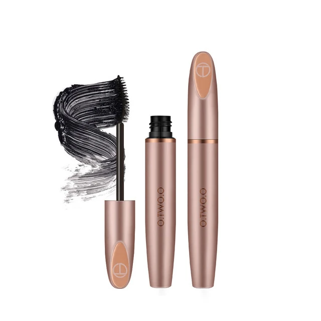 

Silk Fiber Eyelash Black Mascara Waterproof Long Lasting Lash Thick Mascara Long Eyelashes Extension Make Up Mascara